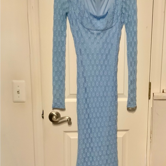 Bardot Light Blue Lace Dress Bardot Light Blue Lace Dress